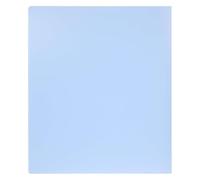 Classeur pour partitions, Dossier de musique en plastique A4 à quatre trous, multicolore réglable for le bureau(Blue)