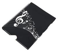 Classeur pour partitions, Dossier de partition musique piano A4 support stockage portées multi-pages 6/40 pages(40 pages)