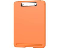 Classeur Presse-papiers avec rangement Clip à profil bas, tableau d'écriture Portable robuste de 9.5x13 pouces, pliable pour papier d'écriture Memo des dossiers(Color 1)