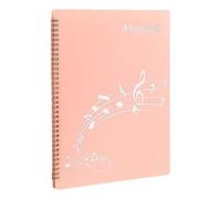 Classeur professionnel pour chorale - Solution de classement portable - Convient pour l'organisation des feuilles