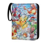 Classeur Protège Cartes Collection - Album 400 Cartes - Compatible Pokémon, Magic, Yu-Gi-Oh - Rangement Cartes 50 Pages - GAVI