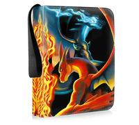 Classeur Protège Cartes Collection - Album 400 Cartes - Compatible Pokémon, Yu-Gi-Oh, Magic - Rangement Cartes 50 Pages - GAVI