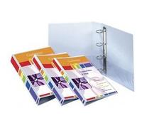 Classeur PVC personnalisable 4 anneaux dos 16mm Blanc Blanc G