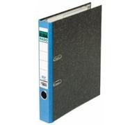 'ELBA classeur rado marbré " Format A4, à dos étroit (1 pièce) bleu