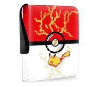 Classeur Rangement Cartes Collection - Album 400 Cartes - Compatible Pokémon, Magic, Yu-Gi-Oh - GAVI STORE - Protège-Cartes 50
