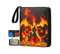 Classeur Rangement Cartes Collection - Album 400 Cartes - GAVI STORE - Compatible Pokémon, Magic, Yu-Gi-Oh - Protège-Cartes 50