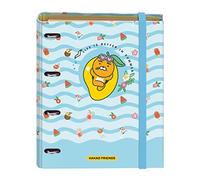 Classeur rechargeable anneaux 35 mm - Kakao Friends - Summer Holiday