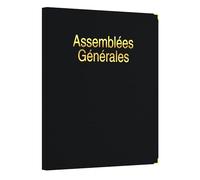 Classeur Registre Assemblées Générales - UTTSCHEID (10, Carton Rigide, Sans Recharge)