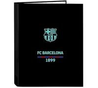 Classeur Safta F.C. Barcelona 3ème Équipe Avec Feuilles 4 Anneaux Pour Enfants