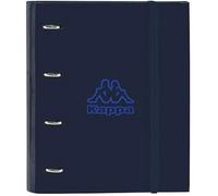 Classeur Safta Kappa Blue Night 4 Anneaux 35 Cm Avec 100 Feuilles A4 - Idéal Pour Enfants De Différents Âges