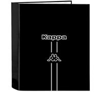 Classeur - Safta - Kappa Dark - 4 Anneaux - Couverture Rigide - Idéal Pour Enfants