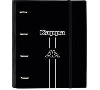 Classeur - Safta - Kappa Dark - 4 Anneaux De 35 Cm - 100 Feuilles A4 - Idéal Pour Enfants