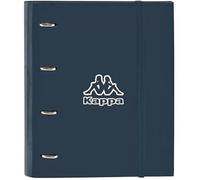 Classeur Safta Kappa Dark Navy 4 Anneaux 35 Cm - Confortable Et Idéal Pour Enfants De Différents Âges