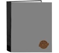 Classeur - Safta - Old School - 4 Anneaux - Couverture Rigide - Idéal Pour Enfants