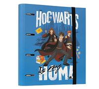 Classeur scolaire 4 trous A4 Harry Potter Poudlard Is My Home - Noir - Grupo Erik