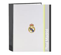 Classeur scolaire Real Madrid pour cours et devoirs - Classeur scolaire Real Madrid pour enfants et ados fans de football