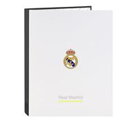 Classeur scolaire Real Madrid pour cours et devoirs - Classeur scolaire Real Madrid pour enfants et ados fans de football