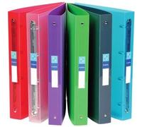 Classeur souple - 4 anneaux VIQUEL - A4 - Dos 40 mm - Coloris aléatoires