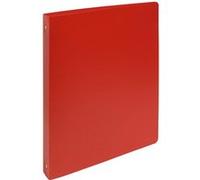 Exacompta Classeur 4 anneaux A4 maxi 30 mm polypropylène opaque Rouge