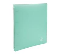 Classeur souple A4 EXACOMPTA Chromaline Pastel 4 anneaux dos 4cm polypro Vert