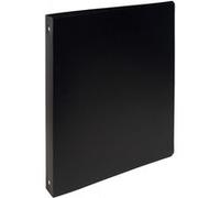 EXACOMPTA Classeur 4 anneaux 40 mm polypropylène Opaque A4 maxi Noir