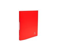 Classeur souple, PP, 2 anneaux, A4, rouge