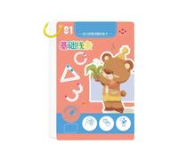 Classeur Toddler Pen Control Training Workbook Magical Tracing Practice Copybook Writing Drawing Picture Picture Books Kids Pen Control Magical Tracing Practice Copybook