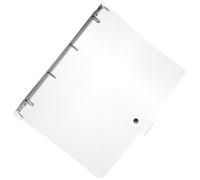 Classeur Transparent A4 Intercalaires, Enveloppe de Reliure Plastique