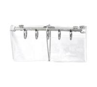 Classeur transparent - Housse de protection rechargeable pour planificateur avec sangle - Couverture transparente M2.5 Planner, pour étudiants, garçons, filles, adolescents, maison, bureau, école