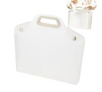 Classeur Transparent pour Documents - Classeurs De Projet Transparents,Protecteur de Transport avec Organisateur de Poche pour École Bureau Projets CV Livres et Fournitures