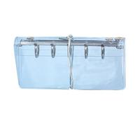 Classeur transparent - Protection de feuilles mobiles rechargeables pour agenda avec élastique - Anneaux M2,5 budget pour classeur, pour étudiants, garçons, filles, adolescents, maison, bureau, école
