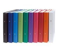 Classeur vert 2 anneaux carton plastifié A4 dos 4 cm - Exacompta G