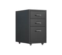 Classeur vertical en fer de 1,2 mm d'épaisseur, organiseur de bureau à 4 tiroirs, design élégant pour une gestion efficace des données