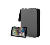 Classeurs de Rangement - AVIZAR - Pack de 2 - 400 Cartes - Fermeture Zippée - Noir