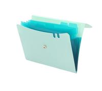 Classeurs extensibles, 2 pièces, format A4, organisateur accordéon, 7 poches for Documents Pour Reçus, Factures, Chèques(Pink)