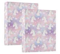 Classeurs pour cahiers de 1 pouce et demi pouces à 3 anneaux avec poches, 1/2 paquet, fournitures de bureau, 200 feuilles