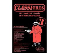 Classi-files 3 Tome 3 - Collectif - Ellipses - broché - Scolaire / Universitaire