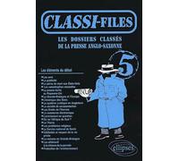 Classi-files 5 Tome 5 - Collectif - Ellipses - broché - Scolaire / Universitaire