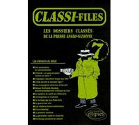 Classi-files 7 Tome 7 - Collectif - Ellipses - broché - Scolaire / Universitaire