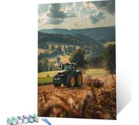Classic 1000 Piece Puzzle Farm Tractor for Children, Great as a Gift Or Home Decor, 38x26cm