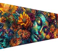 Classic 1000piece Jigsaw Puzzle Buddha Statue Flower Hobby Women's Home Wall Decoration E Decorative Gift 38x26cm