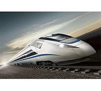 Classic 1000piece Jigsaw Puzzle Bullet Train Art Craft Decoration Home Living Room Bedroom Office 38x52cm