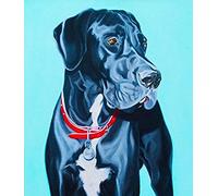 Classic 1000piece Jigsaw Puzzle Great Dane Cute Pet Dog Painting Art Crafts Home Wall Decor Gift Decoration Gift 50x70cm