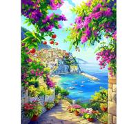 Classic 1000piece Jigsaw Puzzle with Cinque Terre Scenery, Ornament, 38x26cm