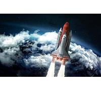 Classic 1000piece Space Shuttle Puzzle by Number Unique Home Wall Decor Gift 50x70cm