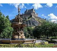 Classic 1500piece Jigsaw Puzzle of Edinburgh Castle, Scotland, Edinburgh, Decorative Gift, 57x87cm
