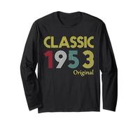 Classic 1953 Original Birth of Birthday Vintage Men Women Manche Longue