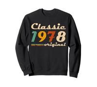 Classic 1978 Original Men Women Birth of Birthday Vintage Sweatshirt