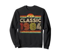 Classic 1984 Vintage Year 1984 Classic Birthday Men Women Sweatshirt