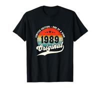 Classic 1989 Original Vintage Birthday Est Édition Limitée T-Shirt